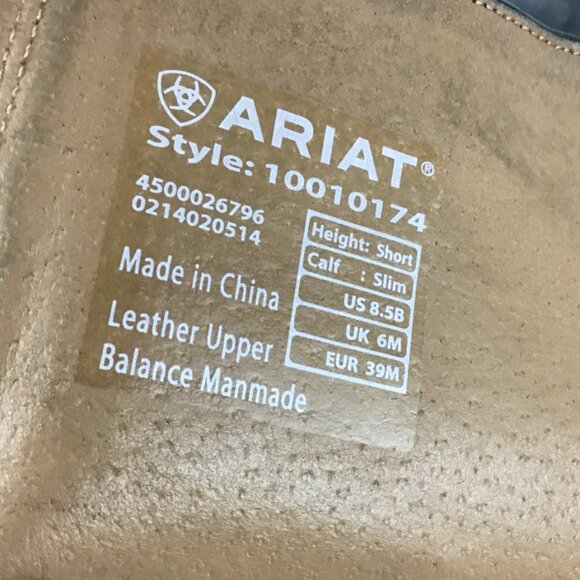 ARIAT Heritage Contour Field Zip Tall Riding Boot - Picture 11 of 13